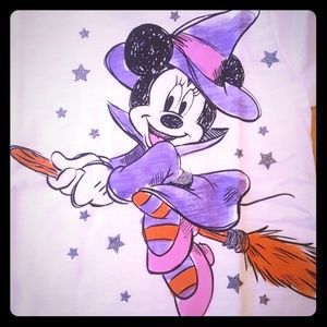 Halloween Minnie long sleeve shirt